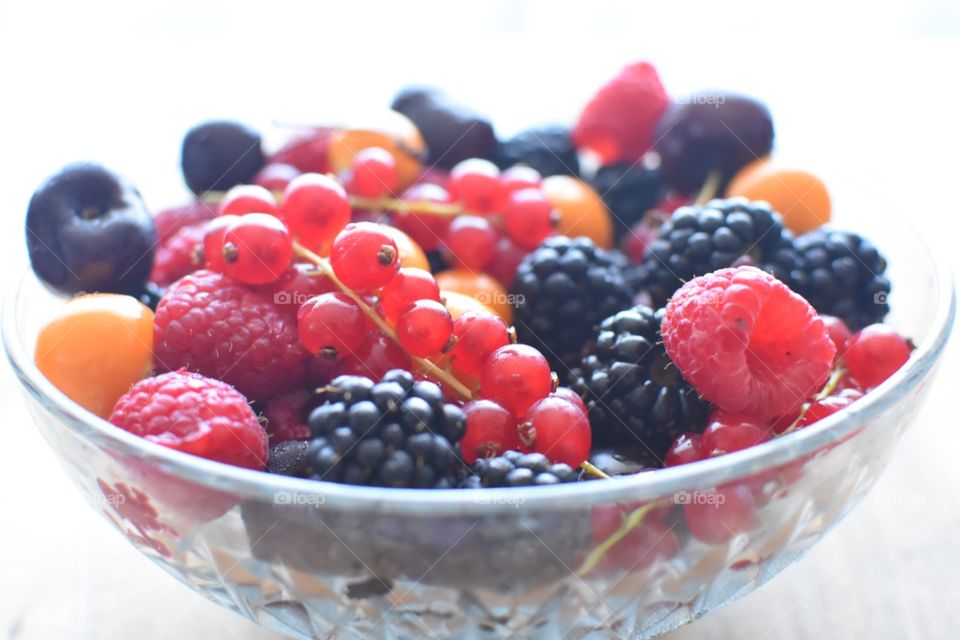 Berries and fruits 