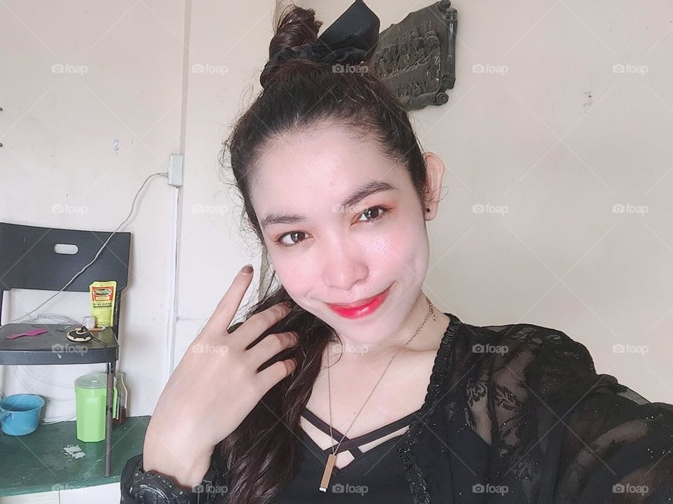 I just loved wearing black