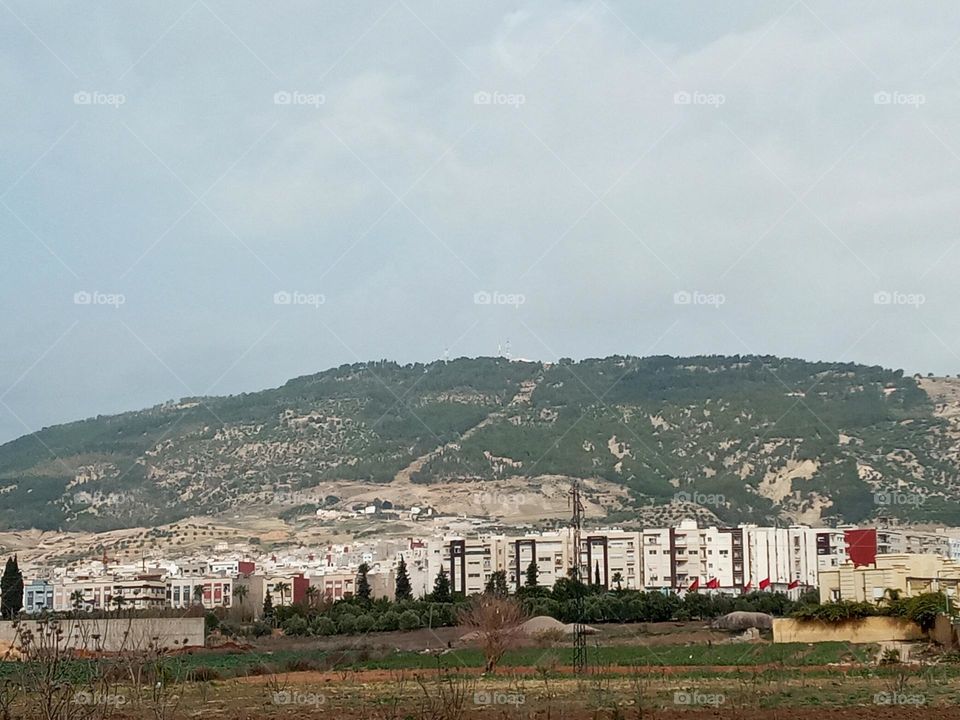 Population between the nature