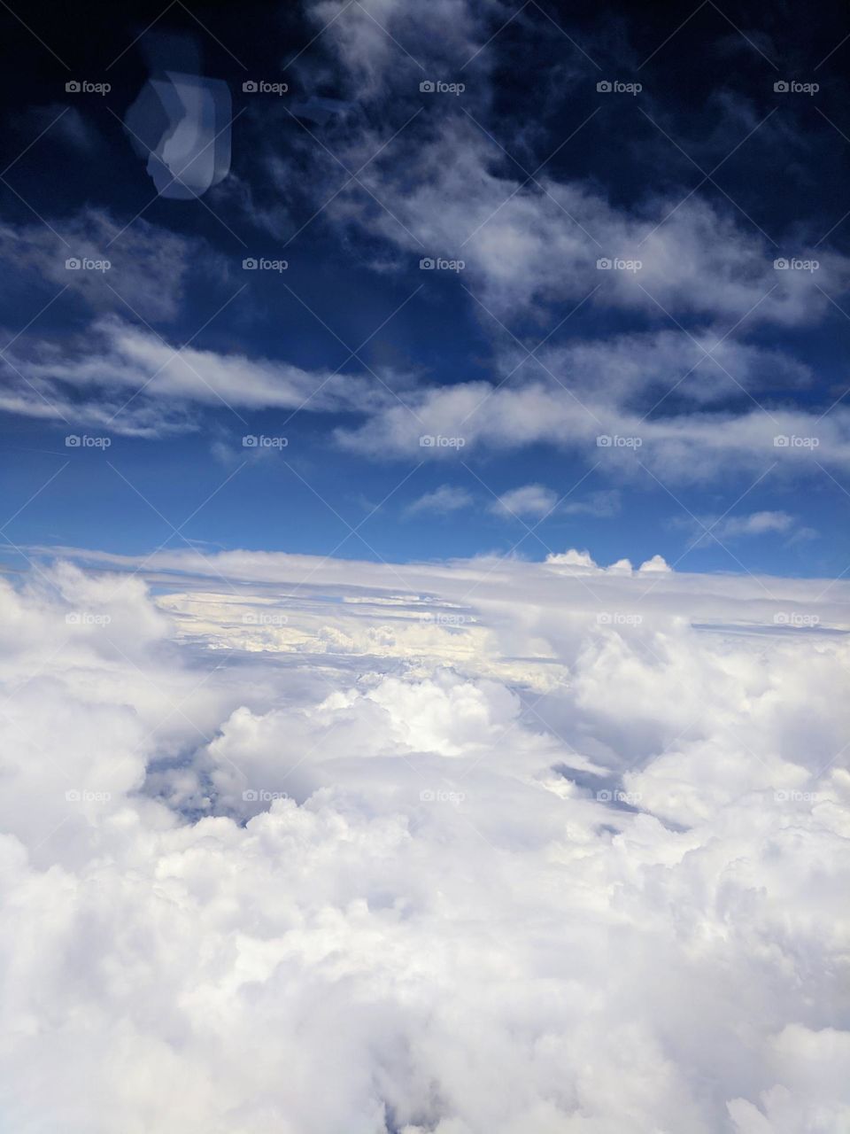 clouds from above
