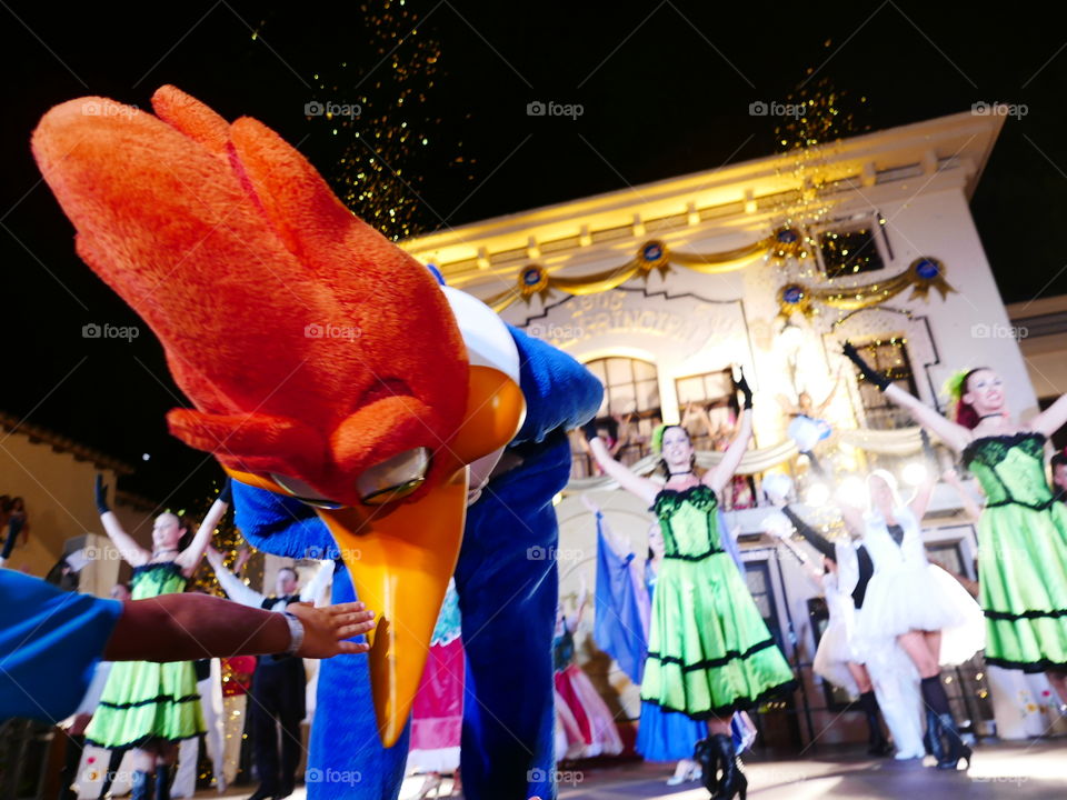 People enjoying in carnival festival