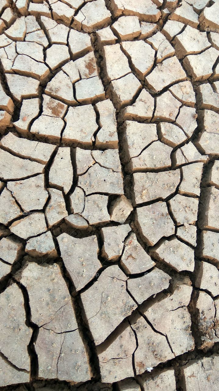dry earth surface