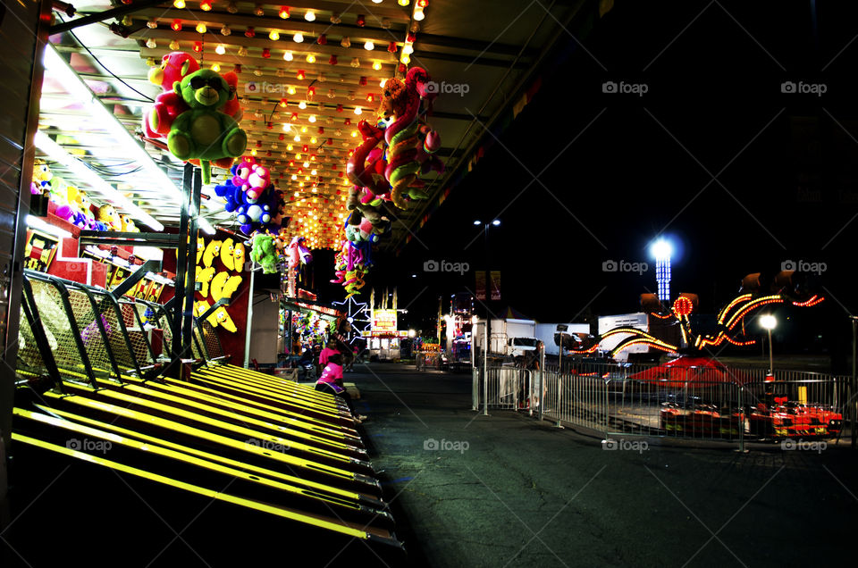 Nighttime fair