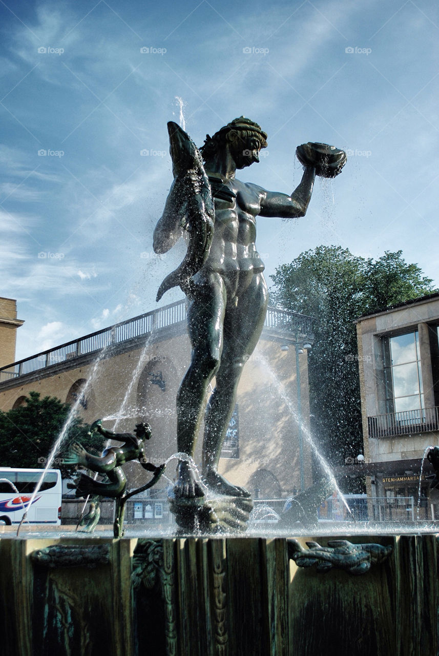 göteborg statues staty fountains by serbachs