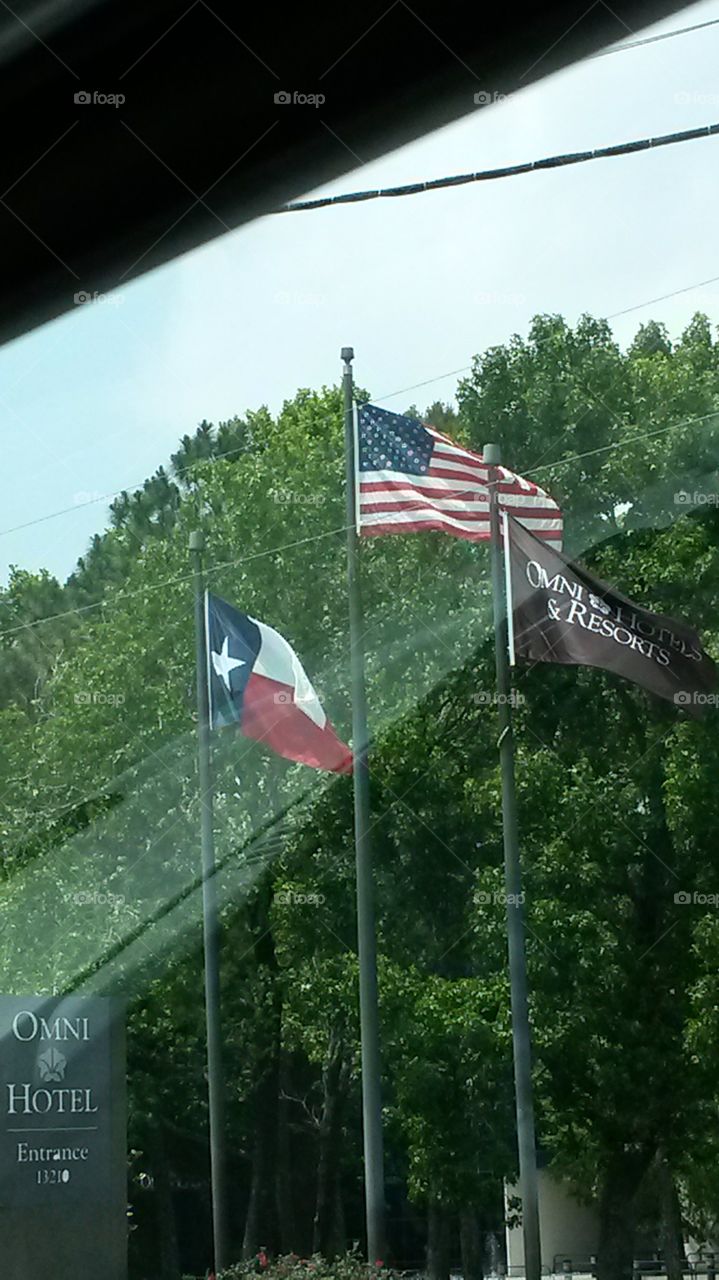 flags, patriotic, America, Texas, red white and blue