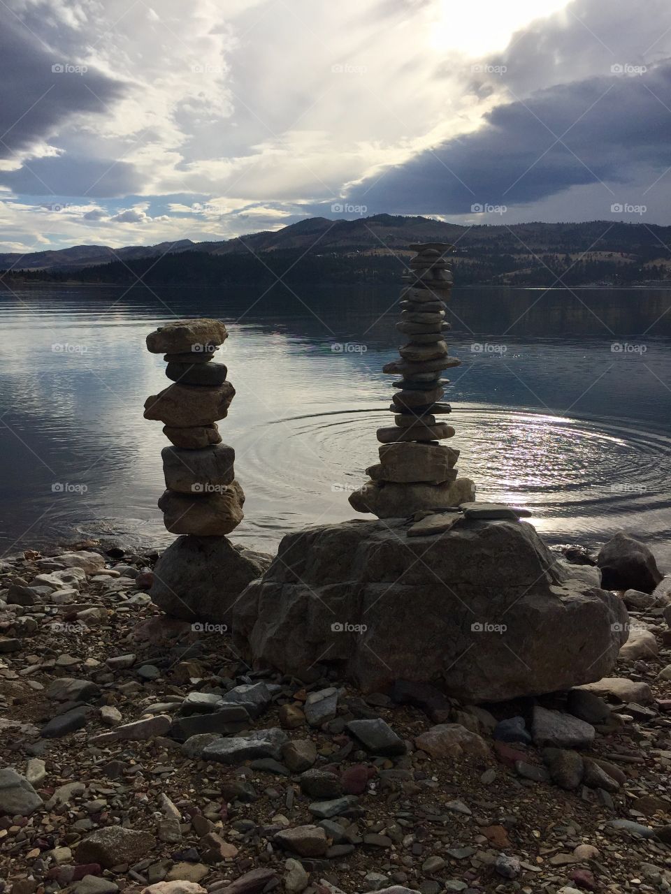 Reflections and splashes 