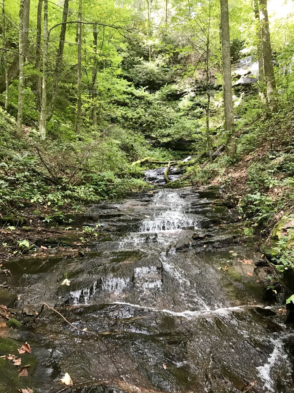 Mouth of Chattahoochee waterfall