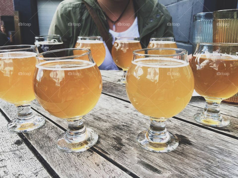 Working on that beer gut 