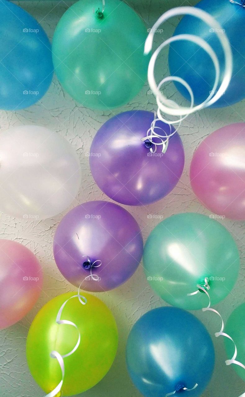 Watercolor Balloons!