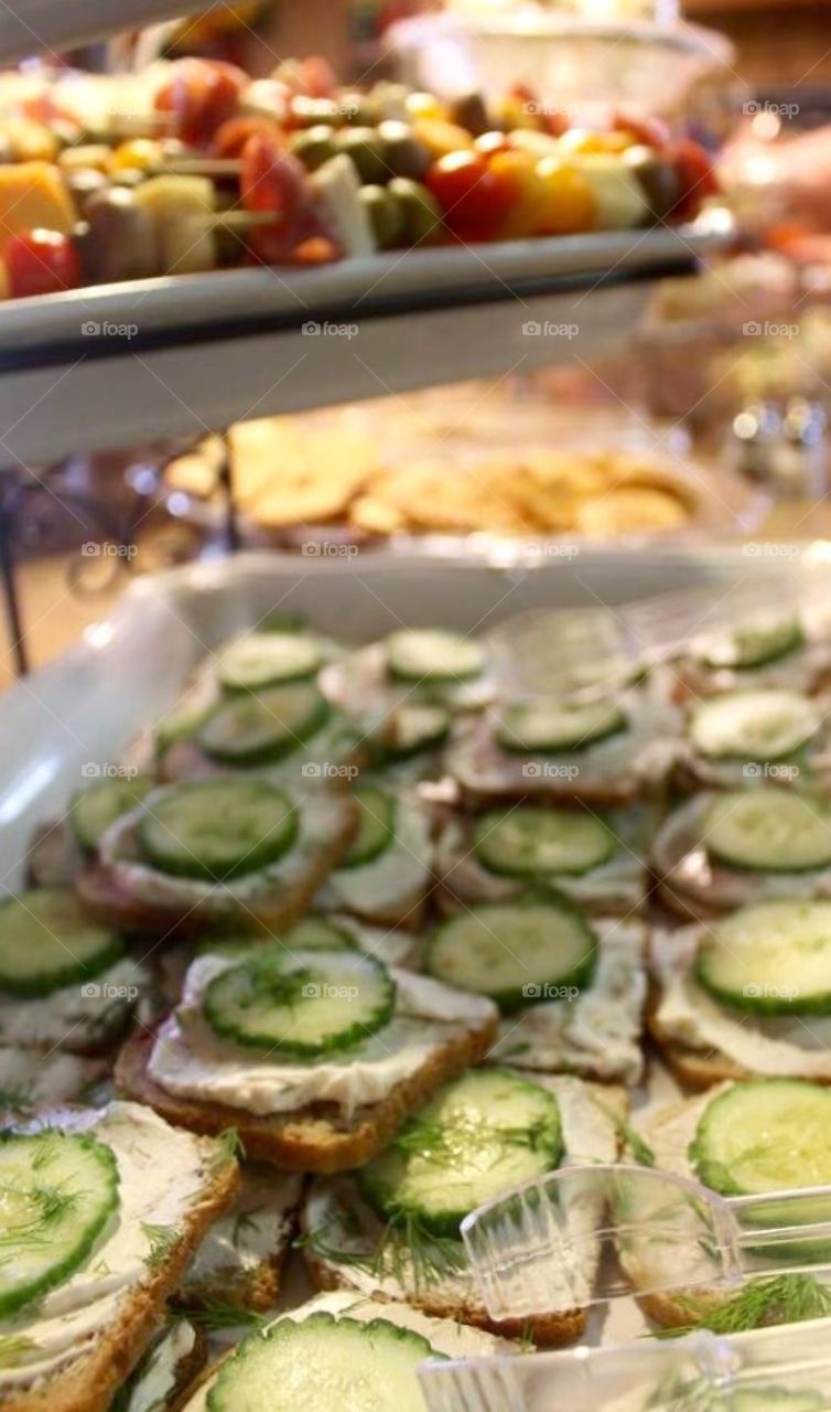 Cucumber Sandwiches 