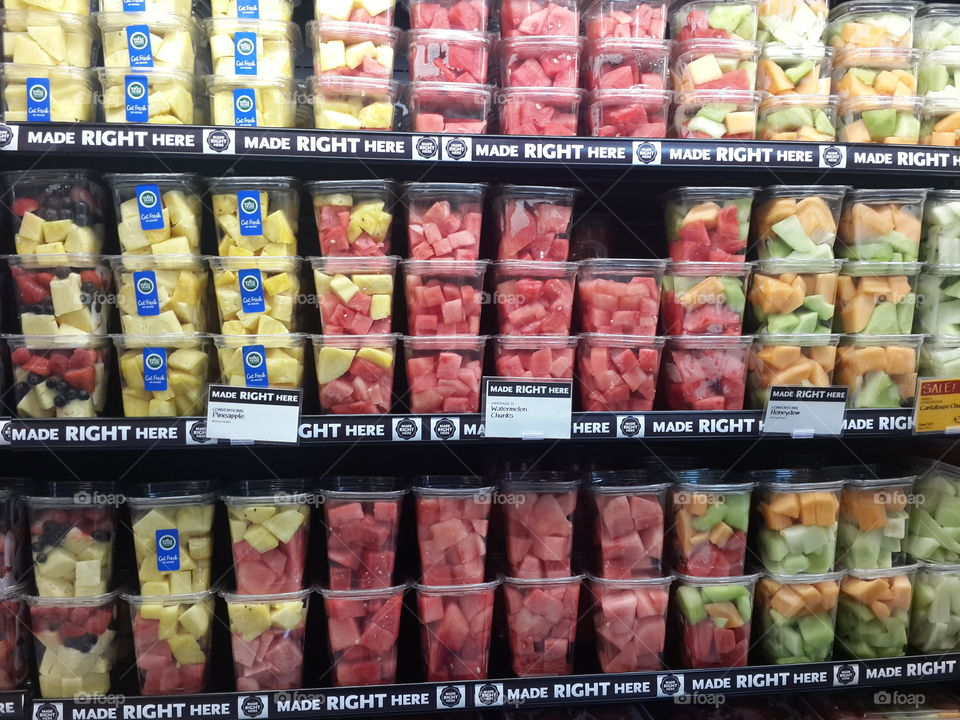 Market, Stock, Sale, Display, Food