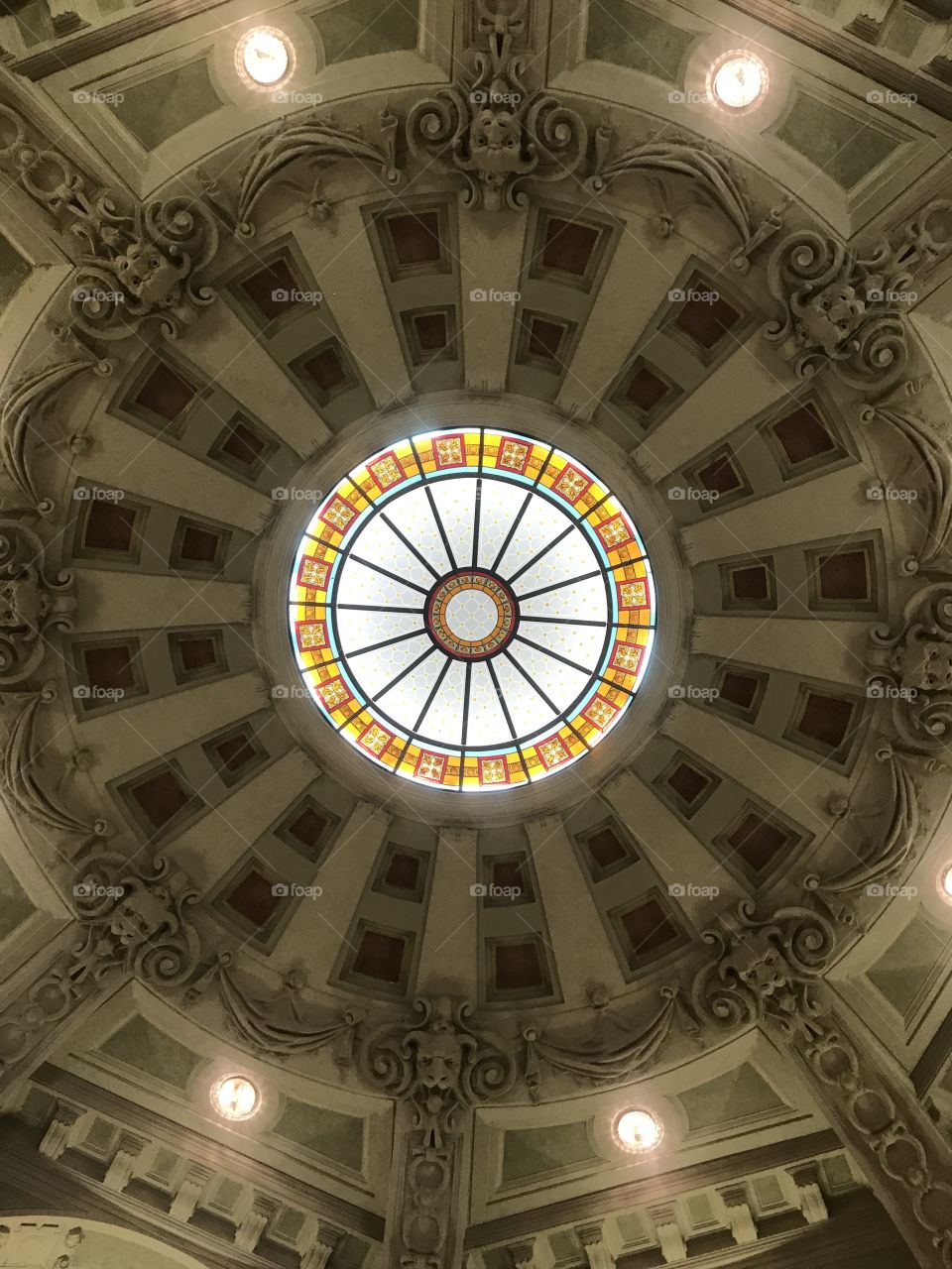 Art, Architecture, Ceiling, Dome, Travel