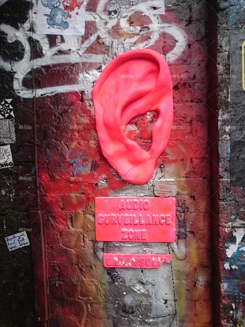 Street art, London, Brick Lane