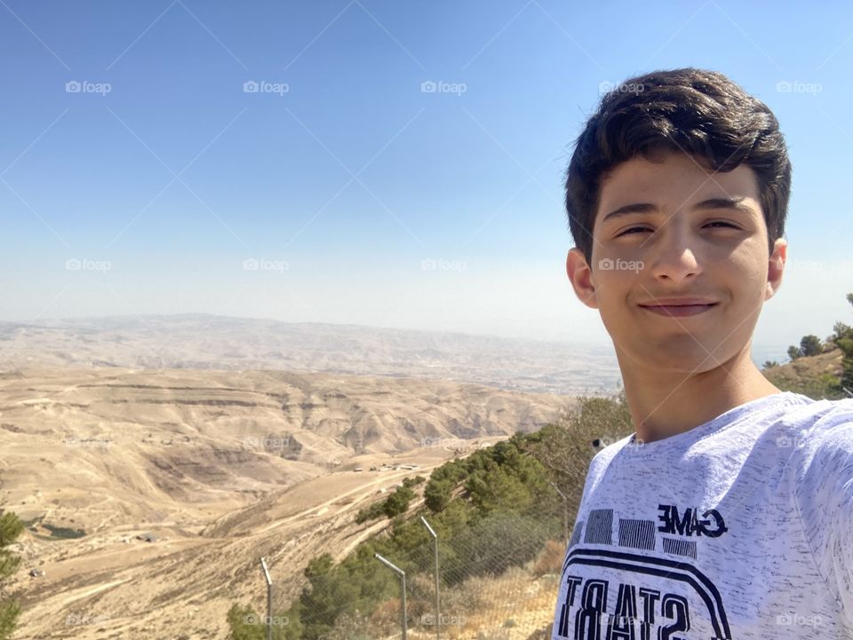 The nature of Jordan in Madaba