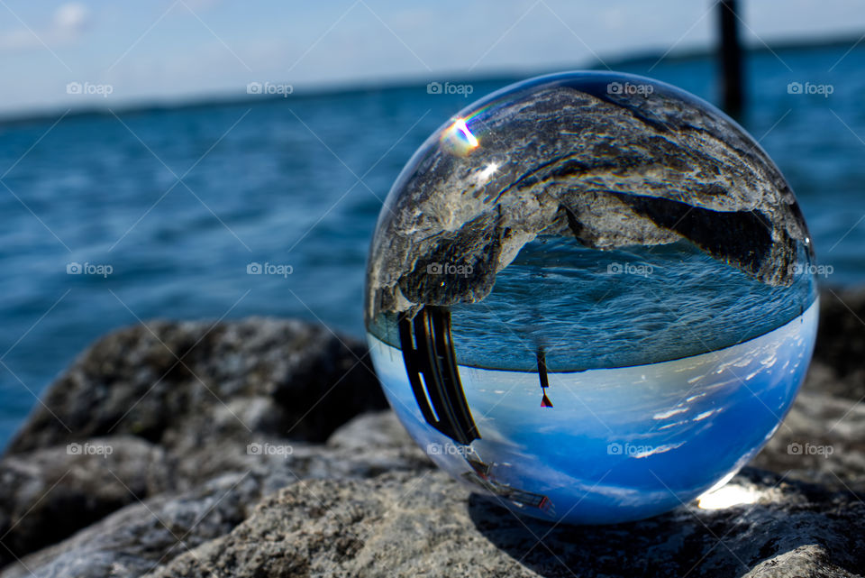 Lensball Foto