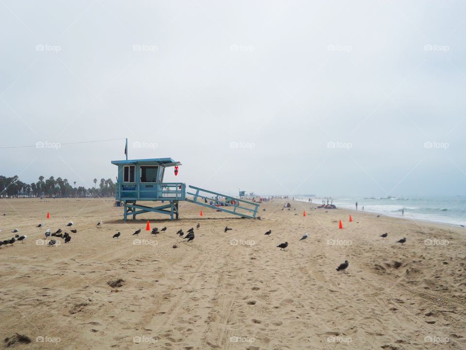 Charm of Santa Monica Beach.

Los Angeles, California