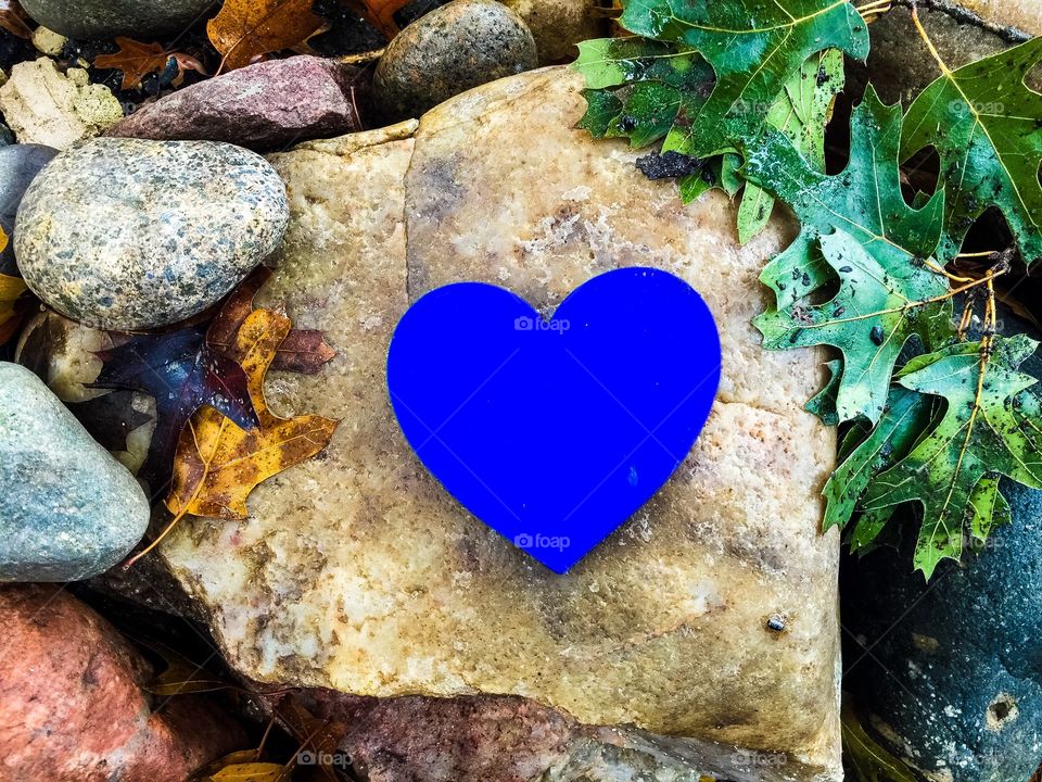 Blue heart