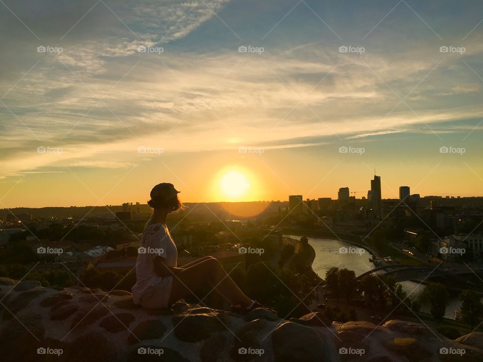 Sunset, Dawn, Sun, Evening, Landscape