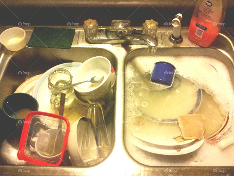 dirty dishes
