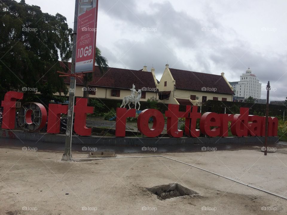 Fort Rotterdam, Makassar, South Celebes, Indonesia