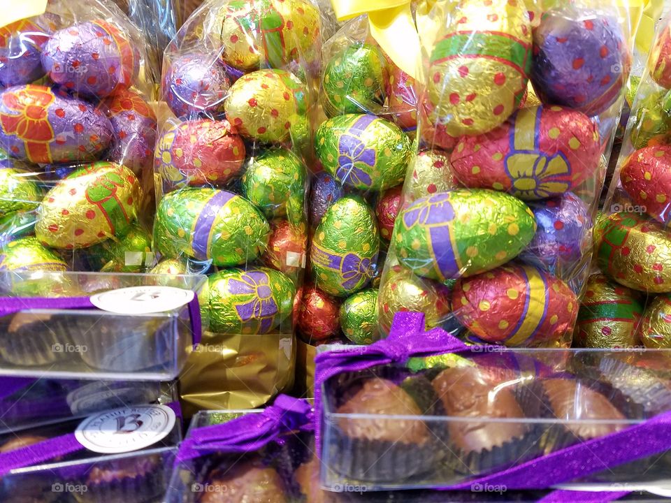 Easter eggs bags