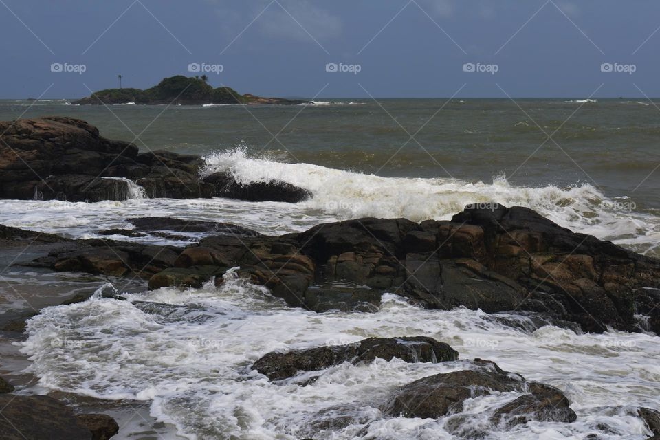 background sea view for mobile