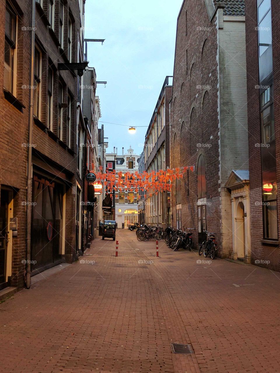 Amsterdam alleyway