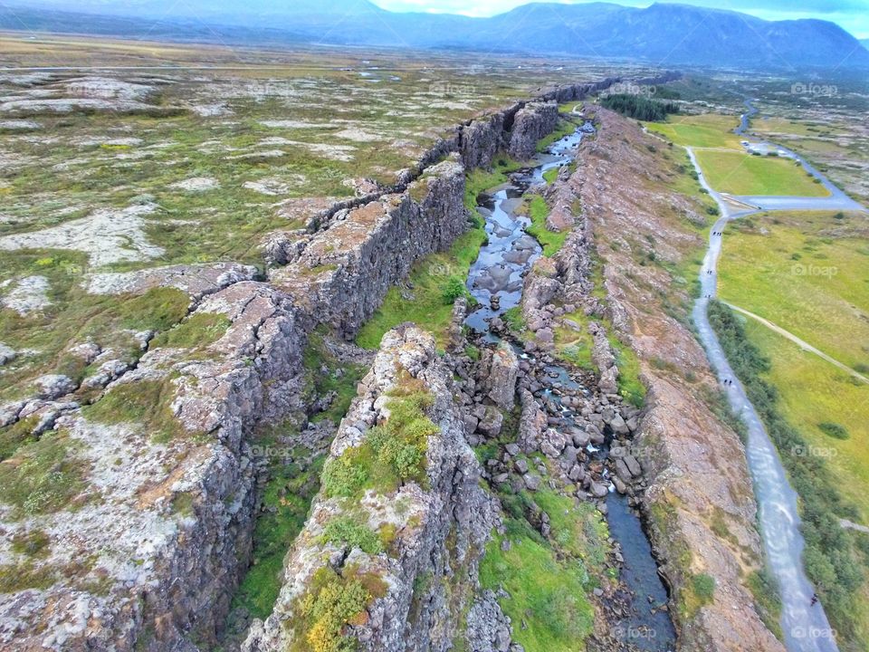 Incredible Meeting of two tectonic plates, in Iceland!