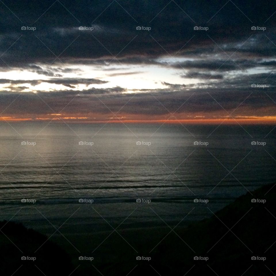 After the setting sun