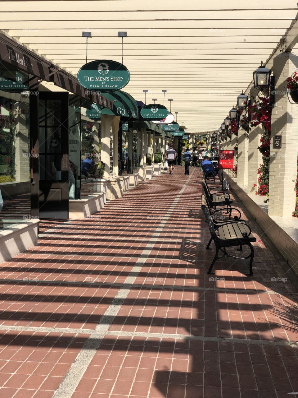 Shopping at Pebble Beach