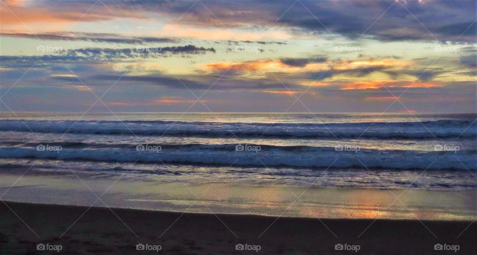 Long relaxing walks on California beaches