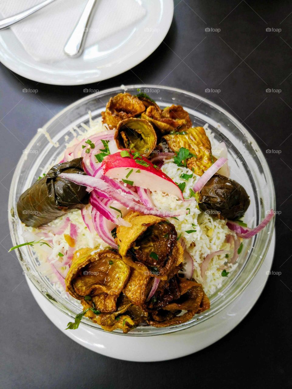 Typical Macedonian salad