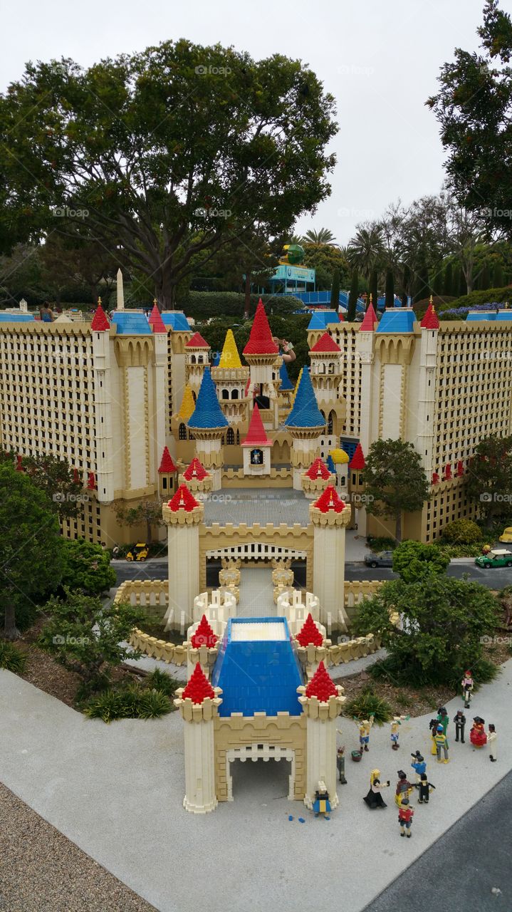 Lego Vegas Hotel Excalibur