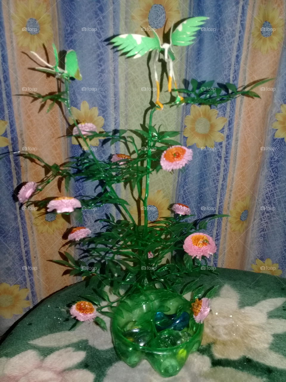 Flower base