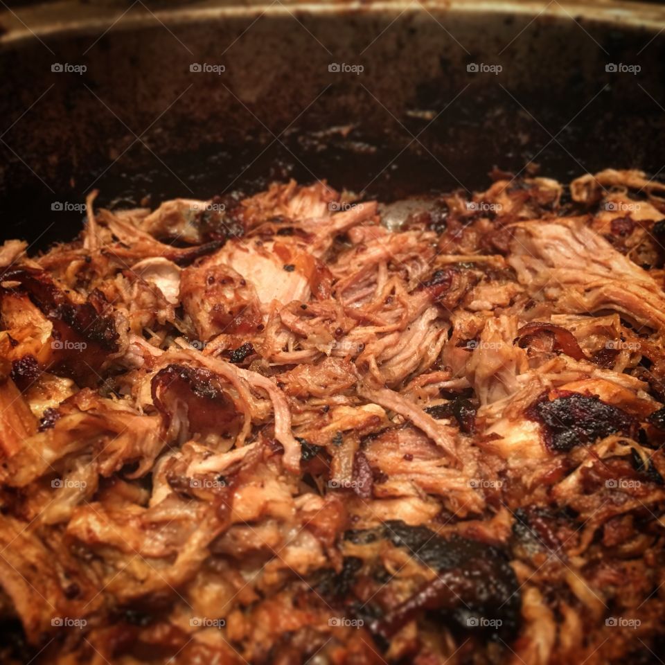 Fresh pulled pork