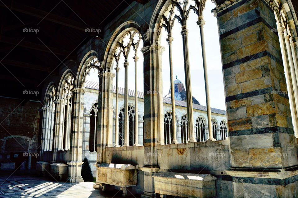 Camposanto monumental on the place of the miracles