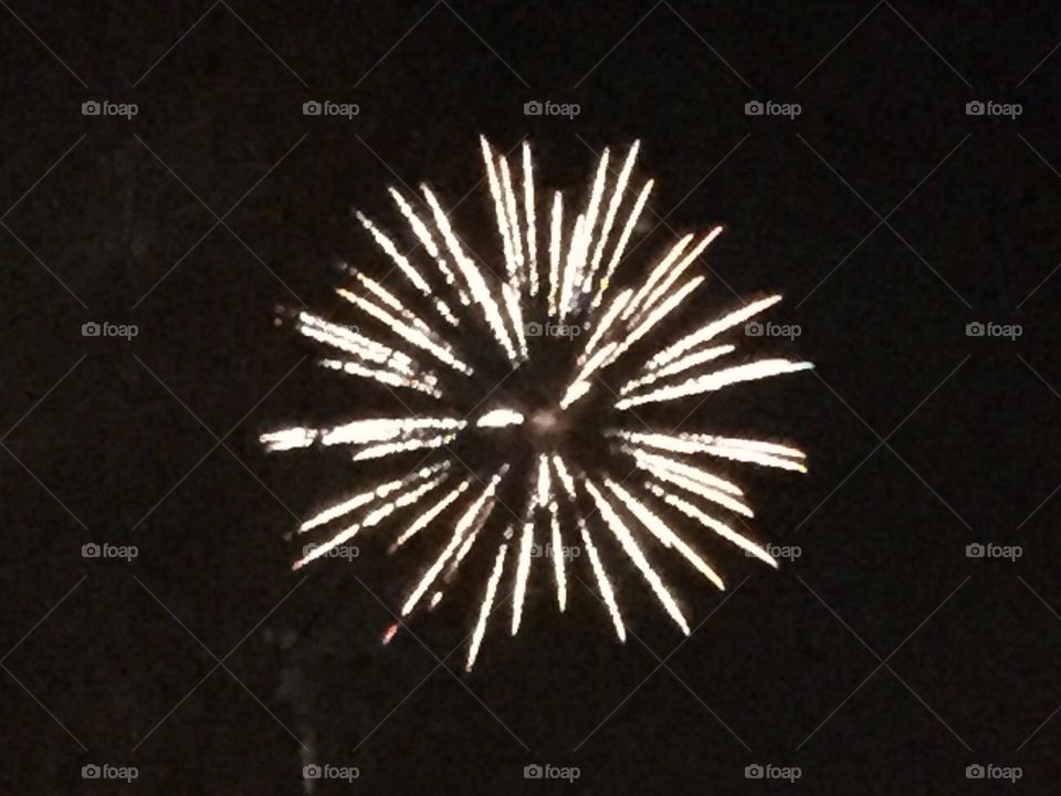 Low angle view of fireworks