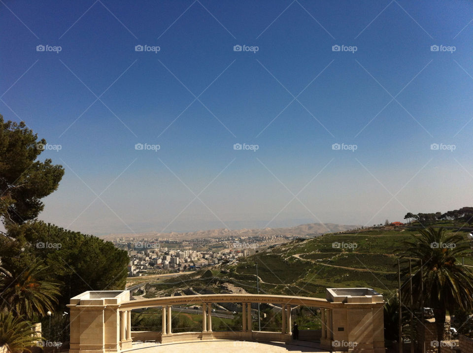 landscape sky green tree by barkai