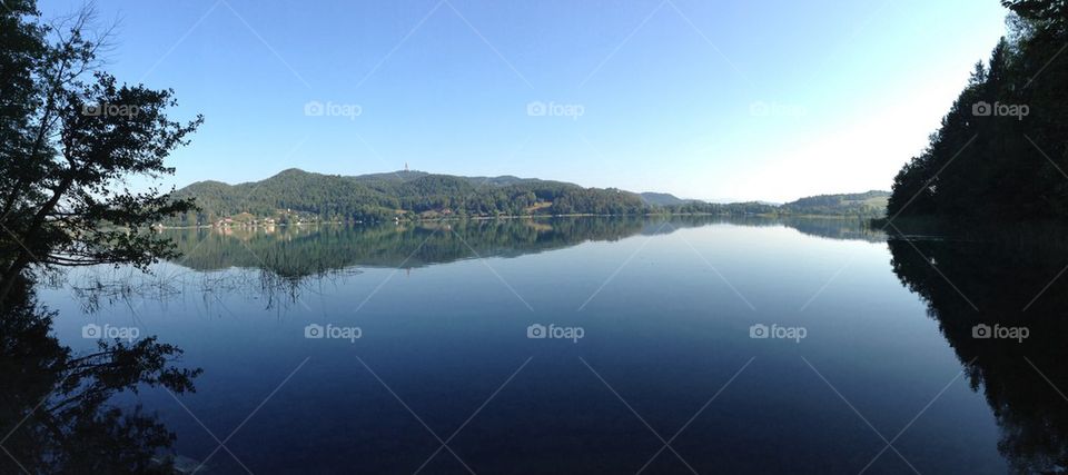 Austrian Lake in the Morning 