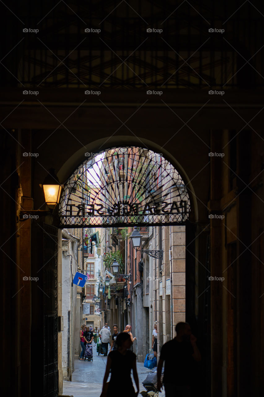 Barcelona street live