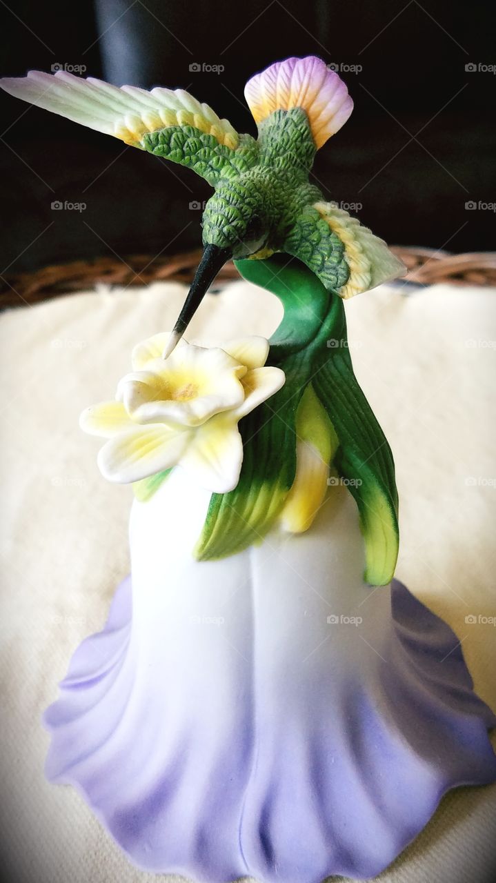 Hummingbird figurine