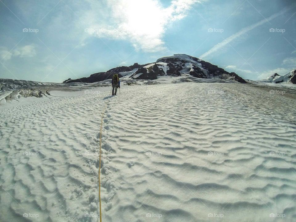 glacier climbing