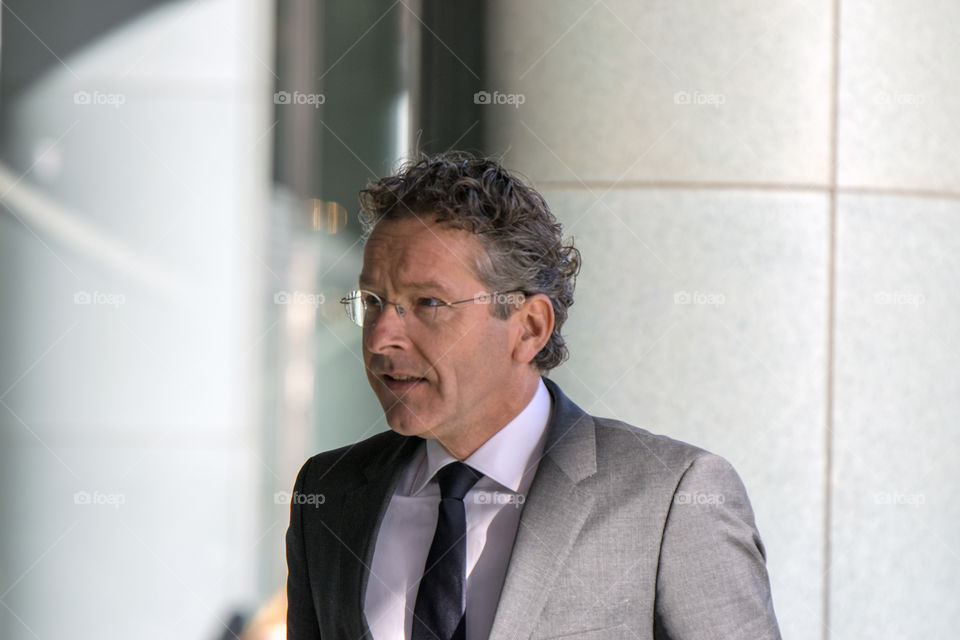 Jeroen Dijsselbloem At The Memorial Ceremony At The Concertgebouw At Amsterdam 27-10-2018 The Netherlands