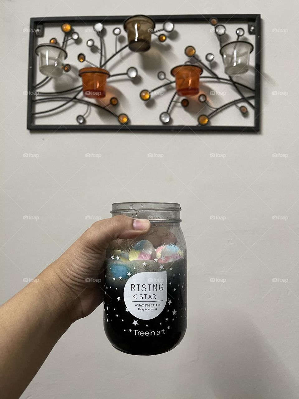 Coffee with marshmallows