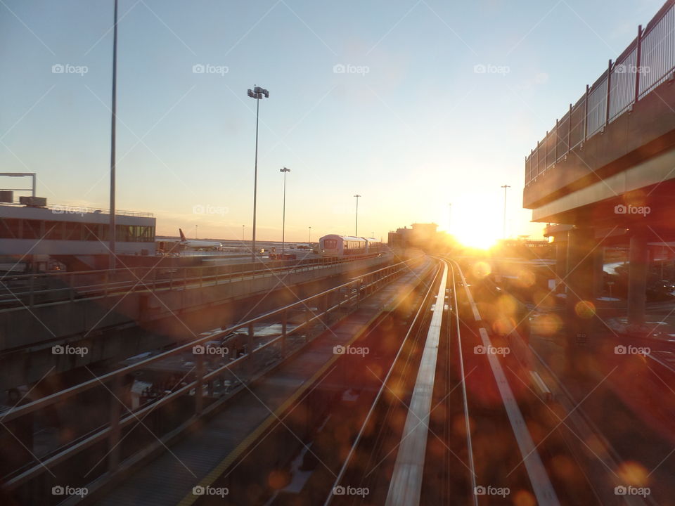 Train to JFK