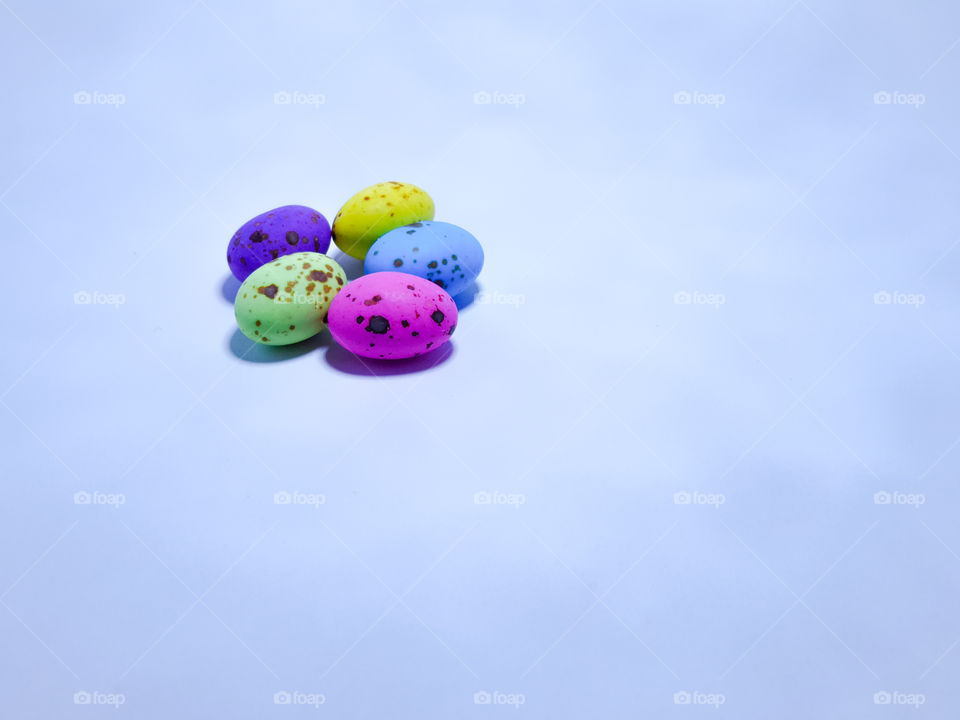 spotted min easter eggs