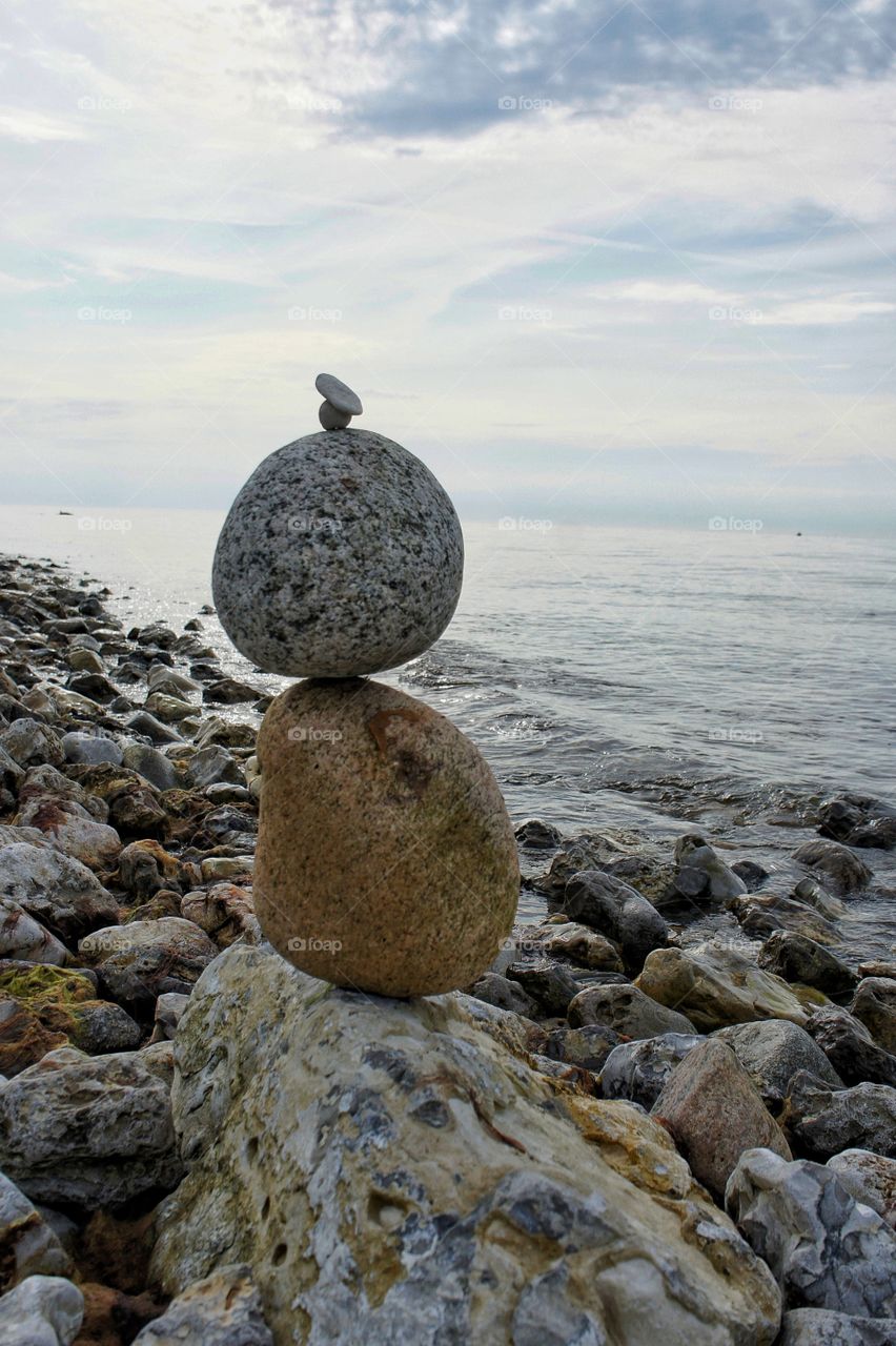 Rocks in a pile