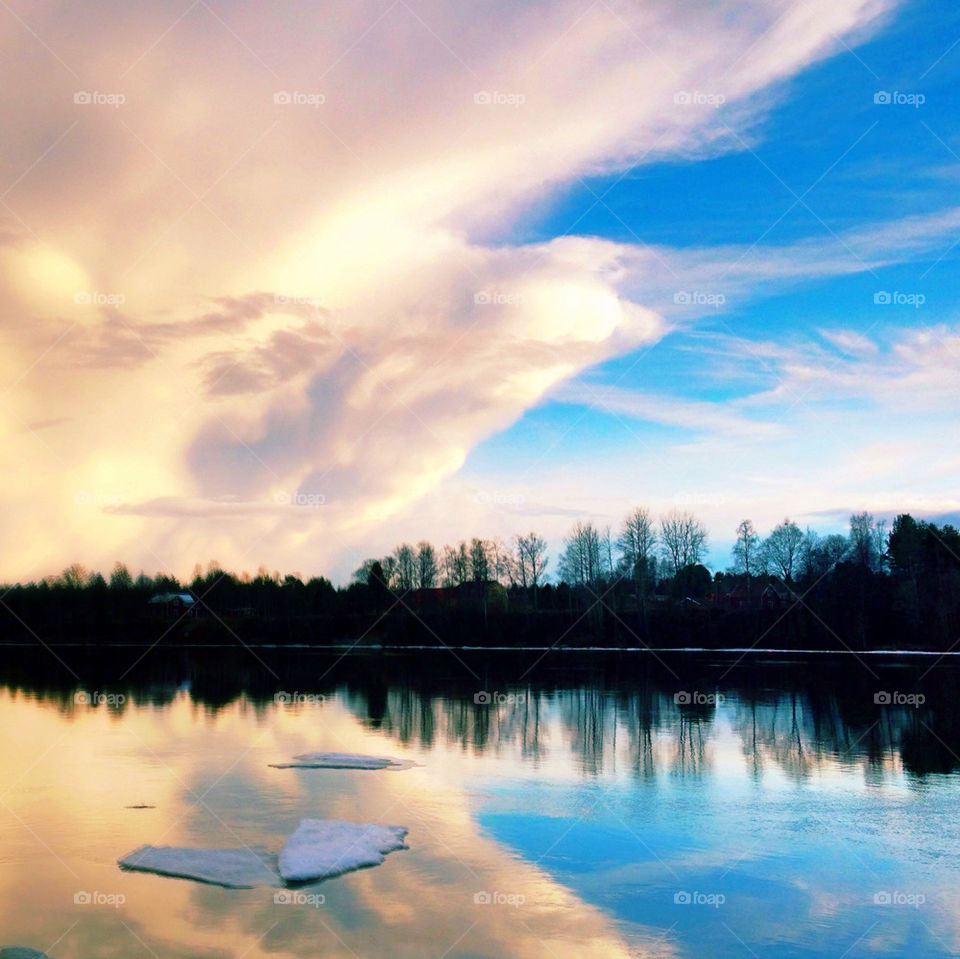 The last few pieces of flat ice ❄💙❄