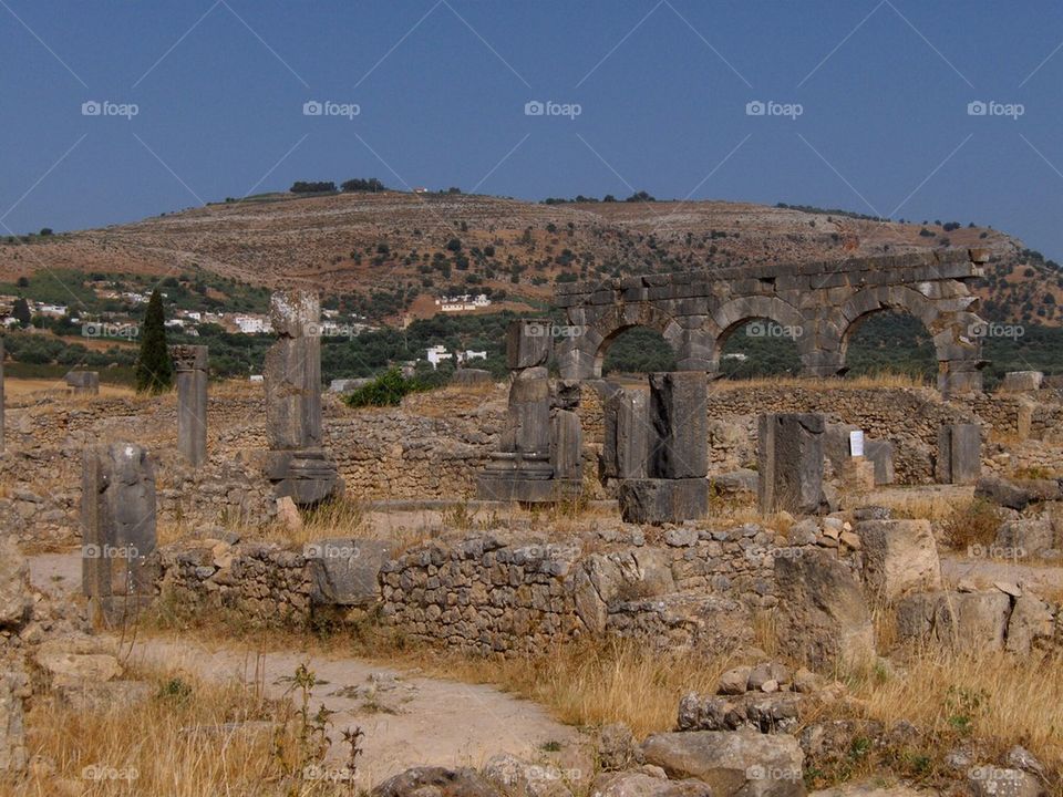 Roman Ruins in Morocco