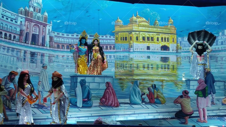 Beautiful statue of 🙏Radha Krishna 🙏